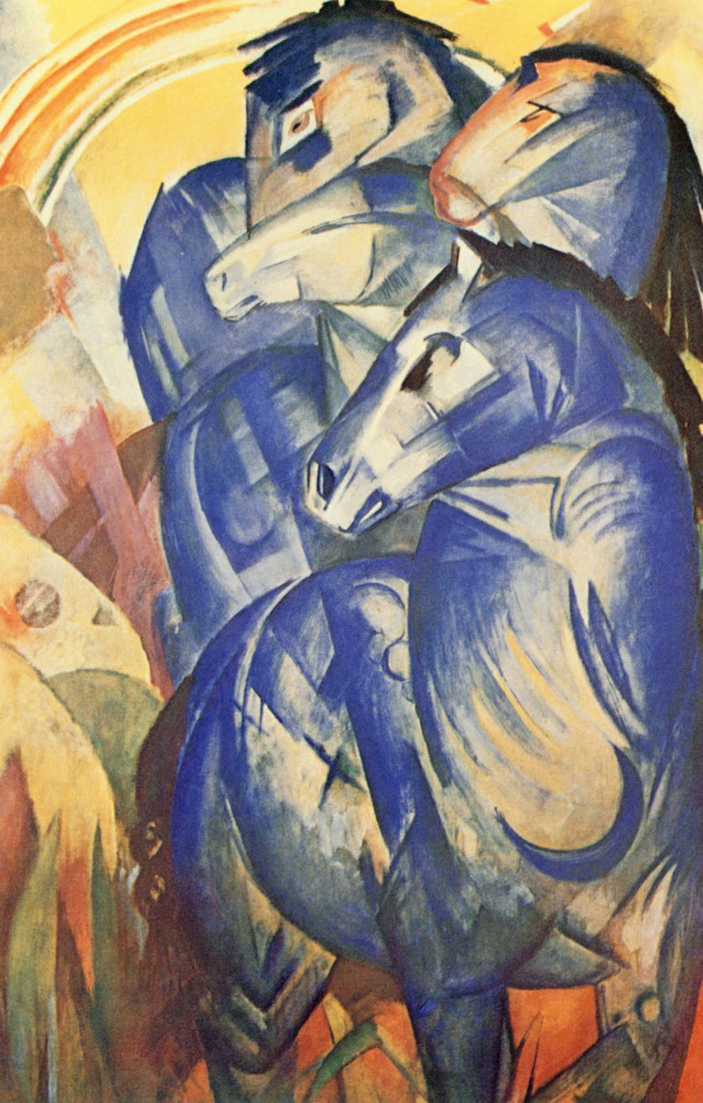 Franz Marc – Turm der blauen Pferde